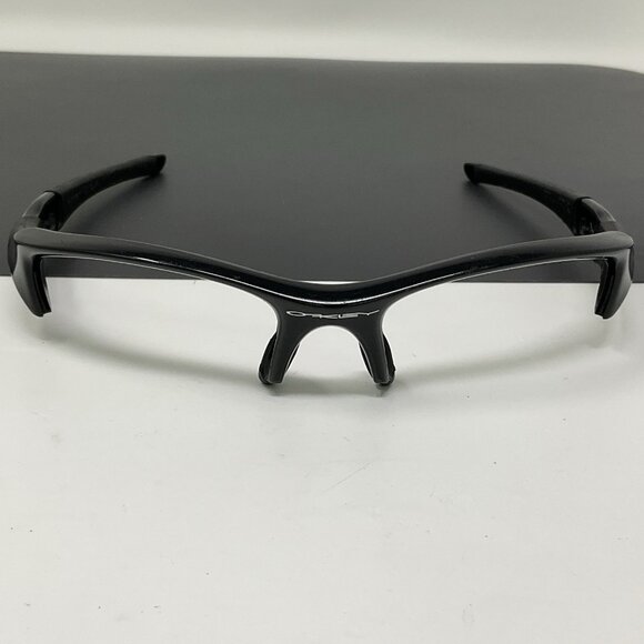 Oakley Sunglasses Flak Jacket 12-900 Black 63 14 mm Made in USA No Lenses